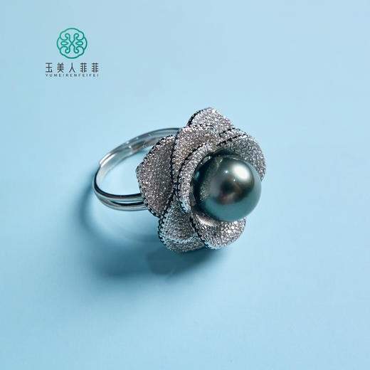 大溪地珍珠戒指 商品图0