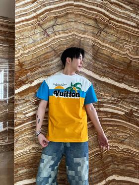 驴家 椰子树印花T恤（JN）