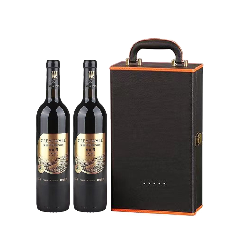 长城干红窖藏3解百纳双支礼盒装【LXYGCJ1.5】