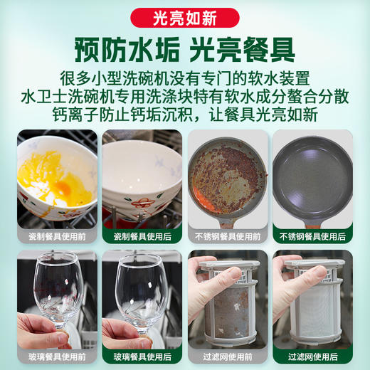 限时再降！『洗碗块』洗碗机专用洗涤块全机型适用多效合一 除菌去油污 商品图1