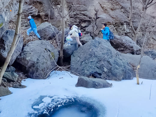 【鳌鱼沟1日】踏冰而行看野冰瀑の鳌鱼沟-东湖林11公里徒步穿越 商品图4