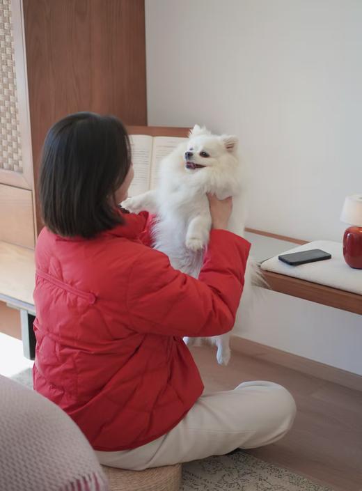 哥弟同步新款新年小立领50白鸭绒羽绒外套 商品图5