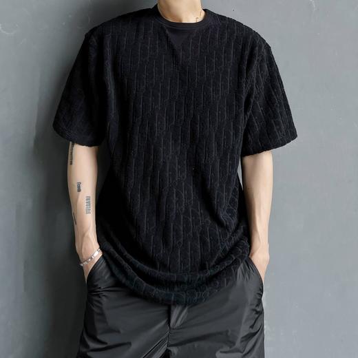 D家 毛巾布提花短袖（JN） 商品图0