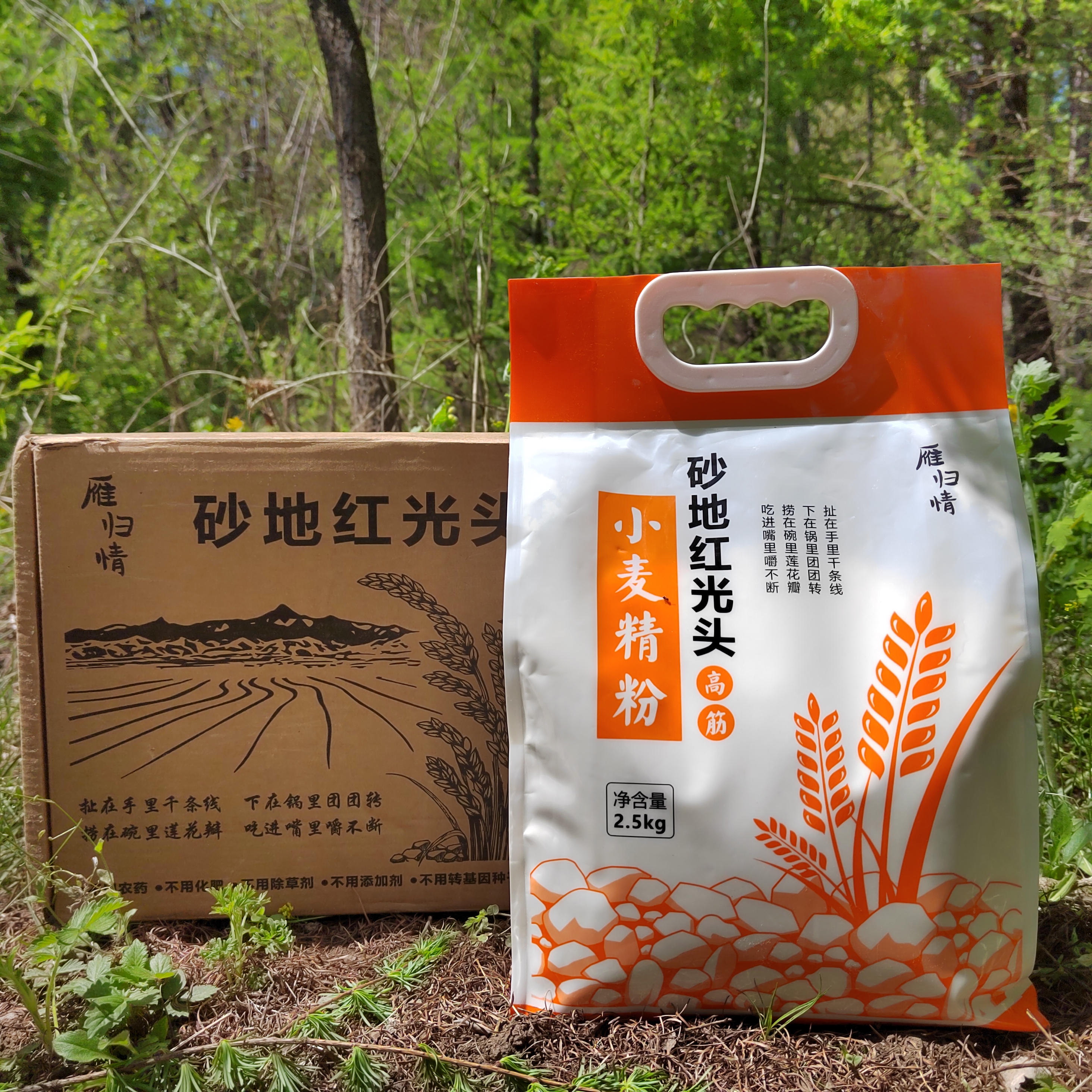 雁归情·红光头面粉