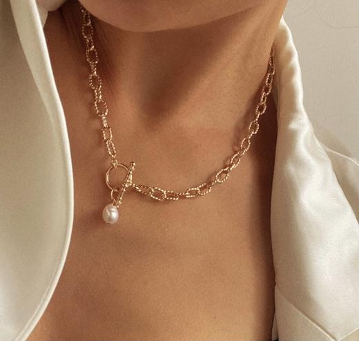 LHWINDSOROTold times but good times好时光项链复古搭扣绳索链条 商品图5