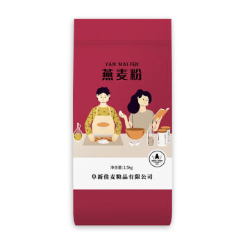 塔营子燕麦粉3斤 ( 生杂粮面粉 纯燕麦面 发糕蛋糕馒头原料 无添加） /粮油调味 /杂粮 /其他杂粮 商品图2