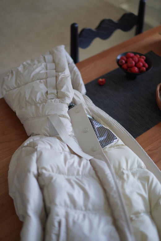 B家风格中长340g白鸭绒知性通勤大气羽绒服 商品图6