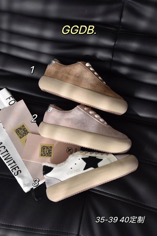 GGDB2024新款做旧丑萌大头面包鞋复古休闲星星脏脏鞋（SS） 商品图0