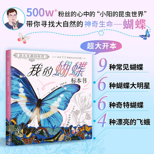 这么有趣的科普：我的蝴蝶标本书 商品图0
