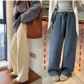 独家进口面   肌理绒感过冬神裤    立体剪裁