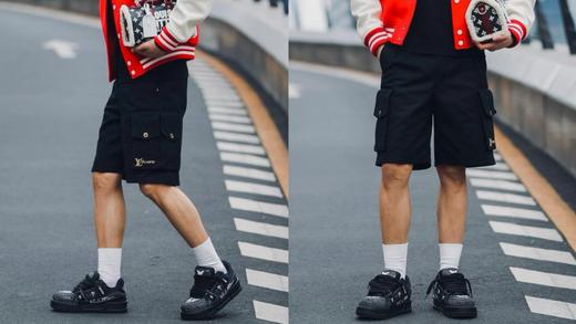 驴家 重工开模 金属标多口袋短裤（JN） 商品图0