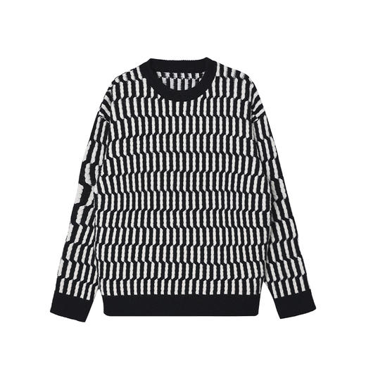 【新品上新】HX 冬季圆领毛衫情侣款Z107440024101/02 商品图0