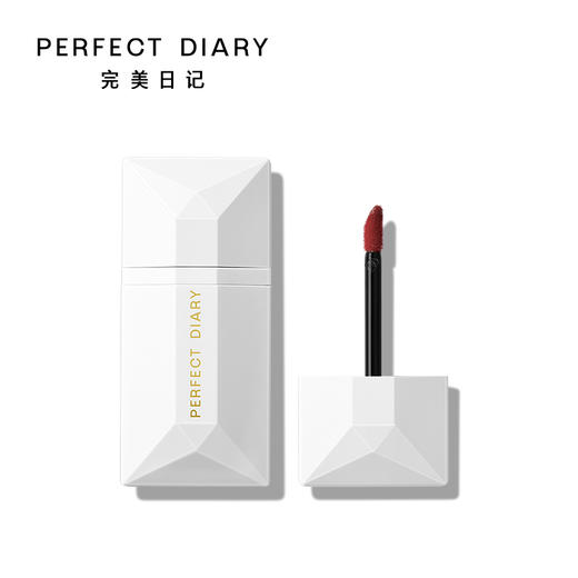 完美日记薄透雾感名片唇釉4ml  （柔雾版）003红棕色 商品图0