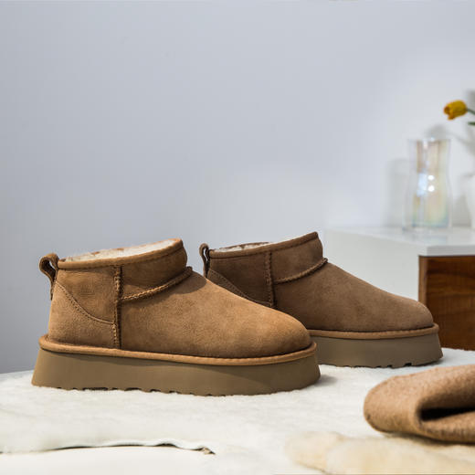 REREJOY 百搭时髦厚底雪地靴 商品图9