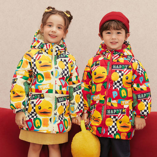 B.DUCK小黄鸭童装冬季男女童羽绒服90-130 BF5516060 商品图1