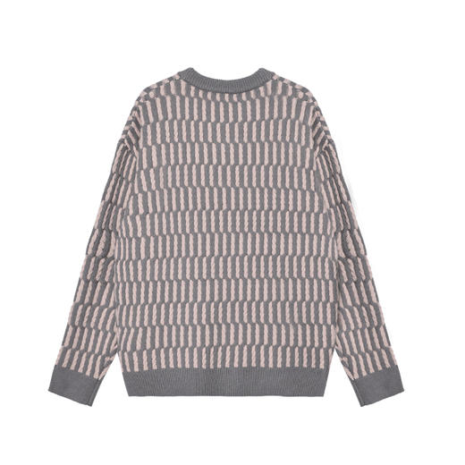 【新品上新】HX 冬季圆领毛衫情侣款Z107440024101/02 商品图3