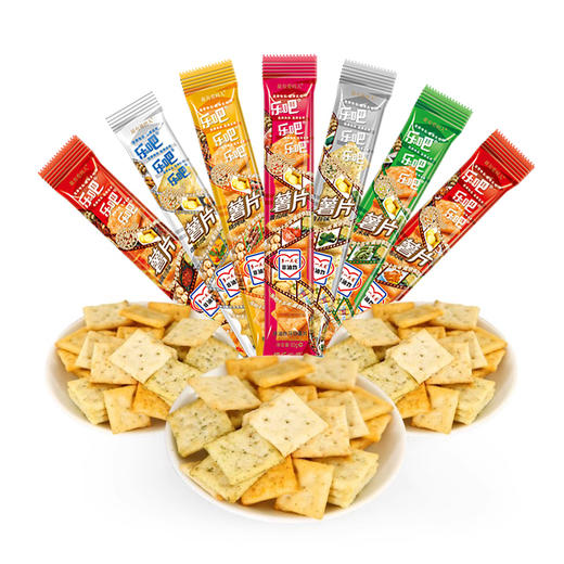 乐吧 薯片 多口味混发 50g/袋 商品图0