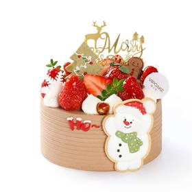 圣诞款-草莓巧克力布丁