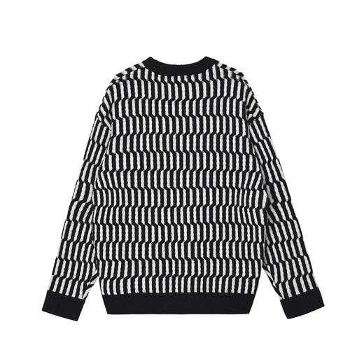 【新品上新】HX 冬季圆领毛衫情侣款Z107440024101/02 商品图1