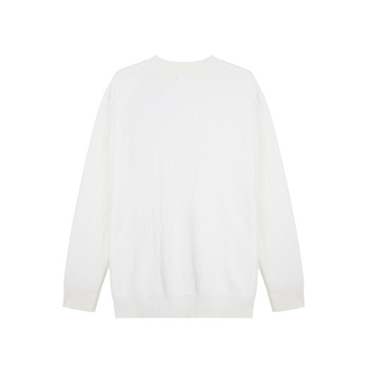 【新品上新】HX 冬季中领毛衫S107444280101 商品图1