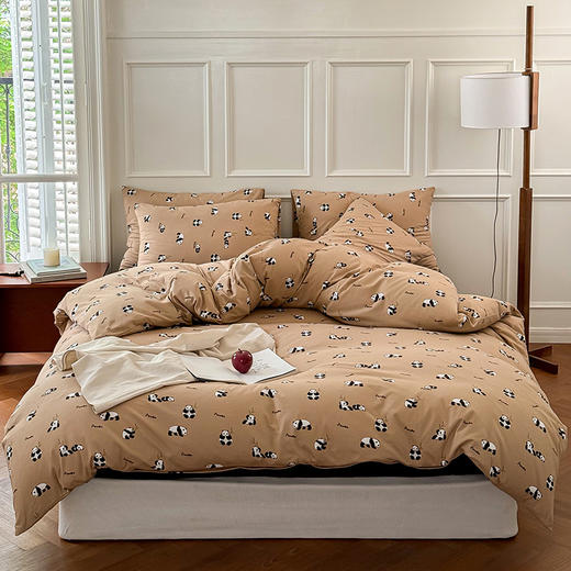 【天竺棉田园碎花四件套】印花针织四件套天竺棉四件套田园碎花卡通床品套件 商品图11