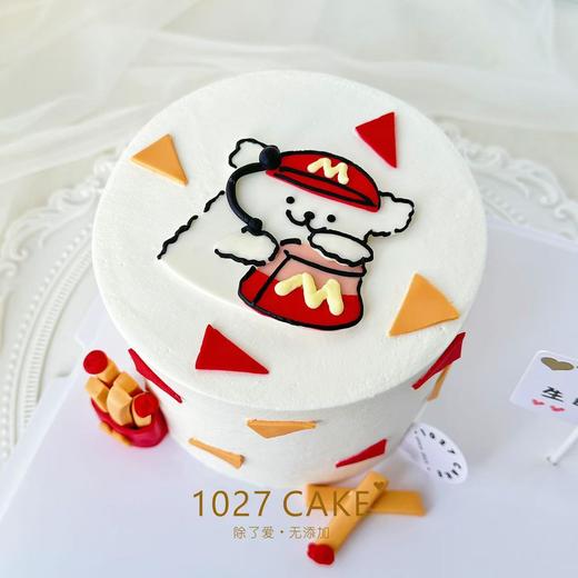 1027CAKE | 线条狗  麦当劳  麦门款式 商品图0