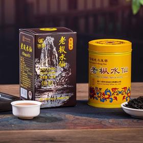 中粮-中茶 海堤茶叶旗舰店70周年纪念版武夷岩茶老枞水仙125g/罐枞韵显足火