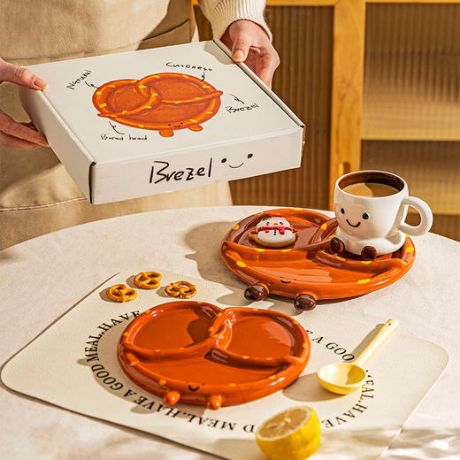 摩登主妇 分格餐盘儿童大人减肥减脂月子早餐盘一人食餐具套装盘子 商品图4