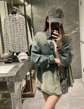 B家 双B刺绣牛仔衬衣（JN）