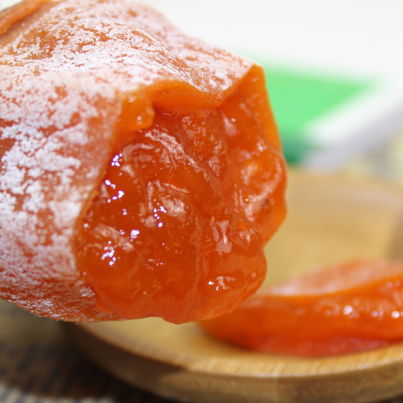 【新鲜上市】逢食 陕西富平溏心霜柿流心柿饼 520g/盒（10个左右）