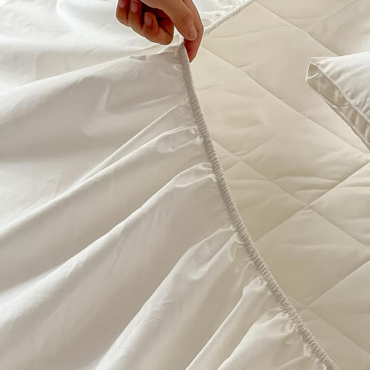 全棉A类三防大豆夹棉床笠 防水隔尿隔污床垫保护垫 商品图8