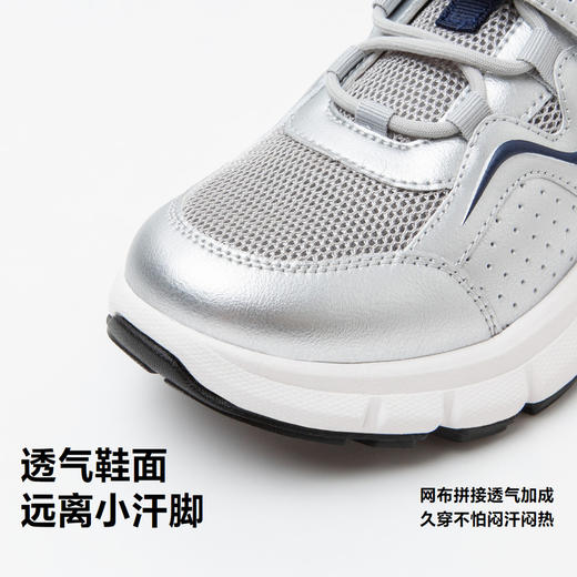 迷你巴拉男童女童运动鞋跑鞋透气止滑抑菌鞋垫网布鞋魔术贴 商品图3