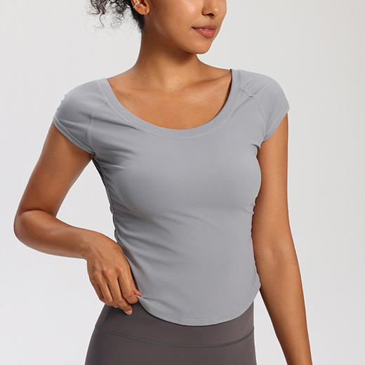 【147元任选3件】跃牌【蚂蚁运动】系列 速干衣显瘦跑步透气坎肩健身T恤T2733（活动产品，收货7天内支持退换） 商品图2