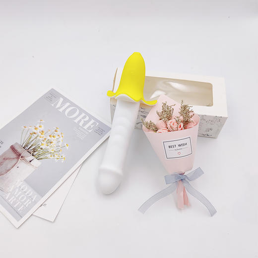 歪歪马小香蕉震动棒 女用按摩跳蛋  超柔软G点刺激震动棒脉冲伸缩机女用自慰按摩抽插炮 香蕉震动棒 商品图9