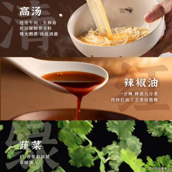 统一兰州牛肉面  98g*4份 非油炸 源自中华老字号马子禄 /粮油调味 /方便食品 /方便面 商品图0