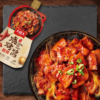 大喜大 调味品 烧烤酱 甜辣味 238g 腌制 烧烤 煎肉 煮汤 蘸料 调味料 /粮油调味 /调味品 /复合调味汁 商品图1