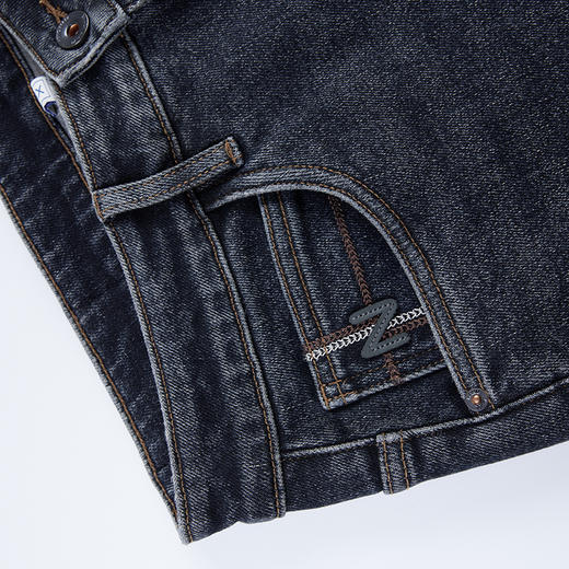 【断码清仓】HX 冬季水洗萝卜牛仔长裤Z201440027101 商品图3