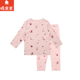 棉果果春季新品商场同款女童莫代尔套头套装M121302225026