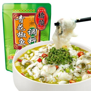 桥头 重庆青花椒鱼水煮鱼麻辣鱼调料200g青花椒调味料青花椒鸡调料 /粮油调味 /调味品 /复合调味料 商品图2