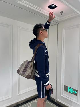 G家 白条印花休闲短裤（JN）