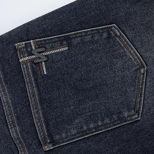 【断码清仓】HX 冬季水洗萝卜牛仔长裤Z201440027101 商品图6