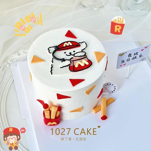 1027CAKE | 线条狗  麦当劳  麦门款式 商品图2