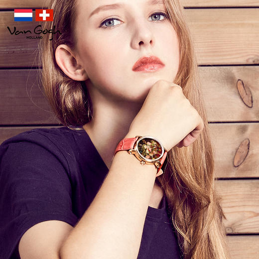 VAN GOGH 梵高女士手表 紫苑和夹竹桃 商品图1