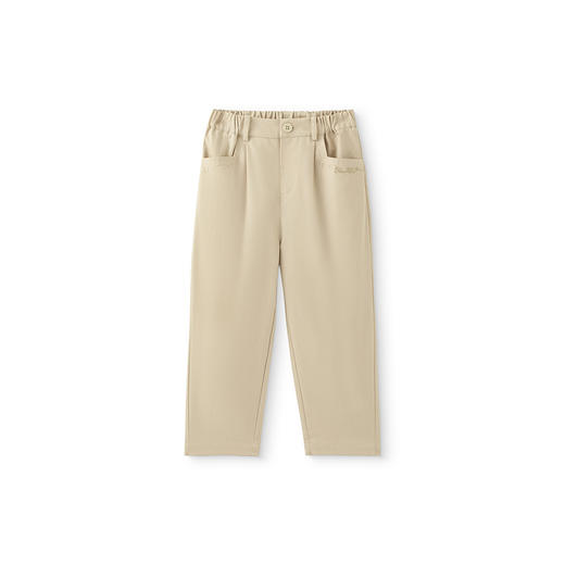 【高定系列】英氏儿童裤子春夏百搭女童休闲裤2025新款透气长裤 商品图4