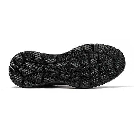 柒牌男士运动鞋2024年新款系带圆头时尚休闲百搭真皮透气低帮男鞋	127X70510 商品图3