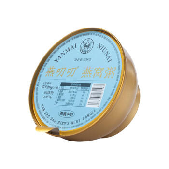 燕叨叨燕麦牛奶燕窝粥礼盒248g*6碗 早餐代餐速食粥 孕妇即食节日礼盒 /粮油调味 /方便食品 /速食粥 商品图0
