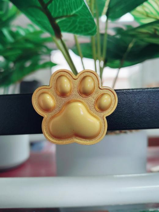 糗糗庄园-金属徽章猫爪冰箱贴 商品图2