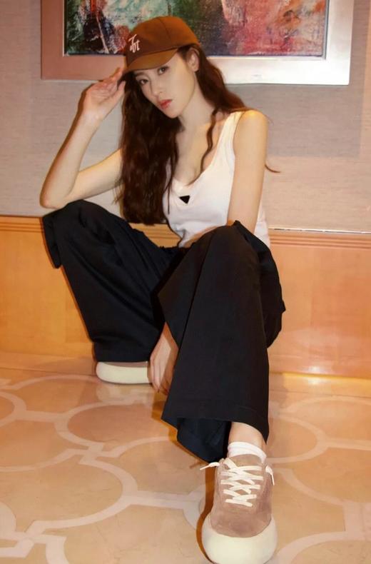 GGDB2024新款做旧丑萌大头面包鞋复古休闲星星脏脏鞋（SS） 商品图5