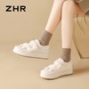 ZHR则则加绒厚底棉鞋魔术贴圆头女鞋毛毛鞋冬季新款ins百搭休闲鞋 商品缩略图9