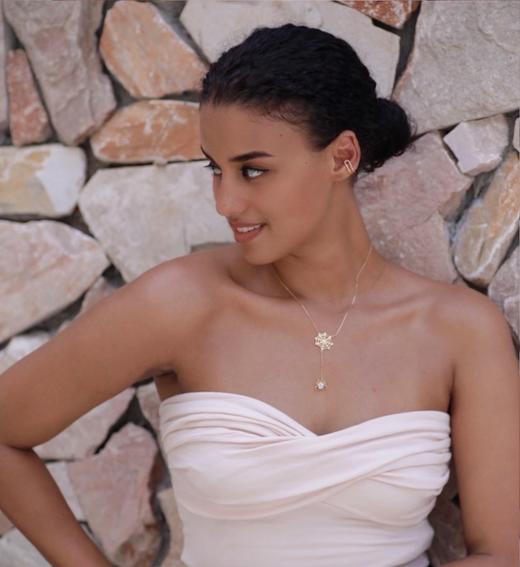 LHWINDSOR 曲别针戒指小钻镶嵌轻盈回形针造型耳骨夹指环可调节开口尾戒 商品图9